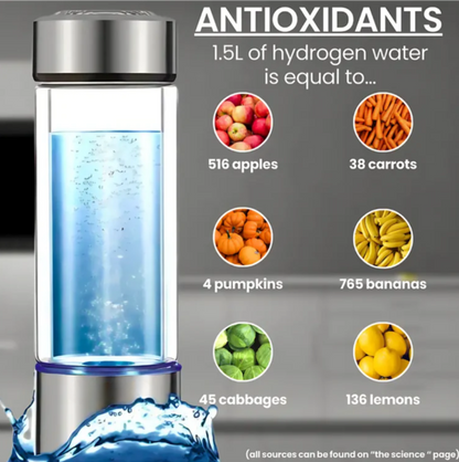 HydroVitality: Pure Energy Antioxidant Water Bottle