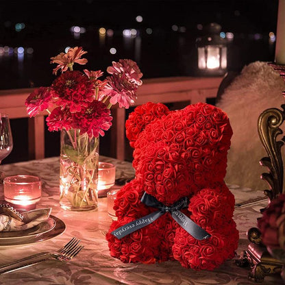 Eternal Love™ Rose Bear - Razzled & Bedazzled Boutique