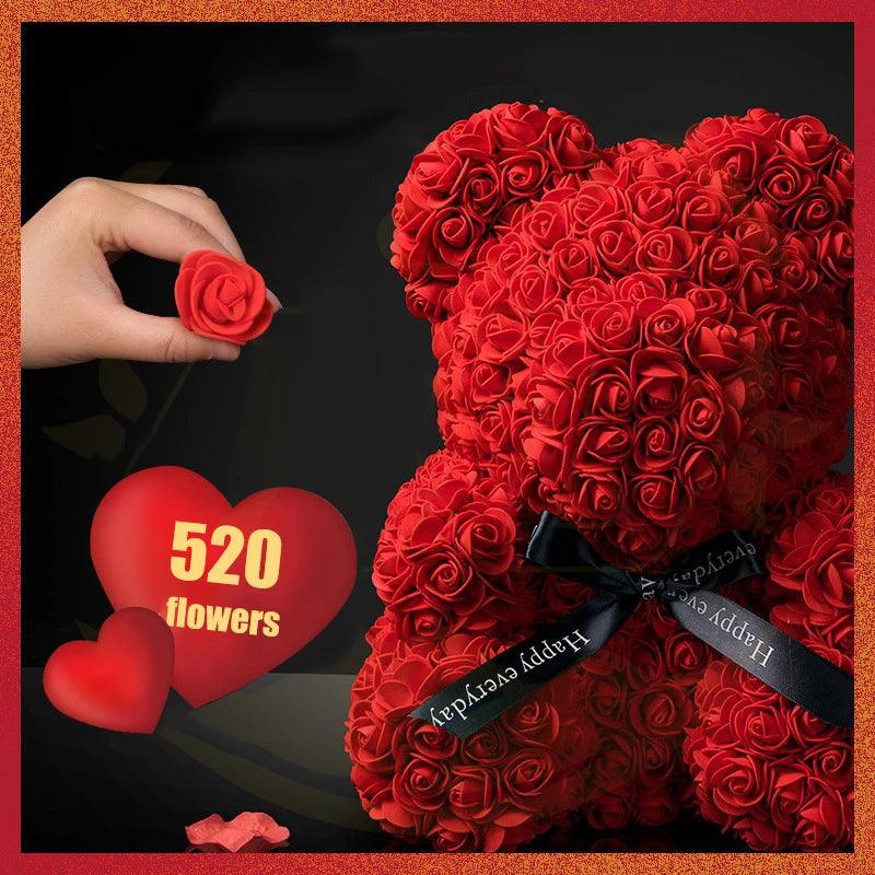 Eternal Love™ Rose Bear - Razzled & Bedazzled Boutique