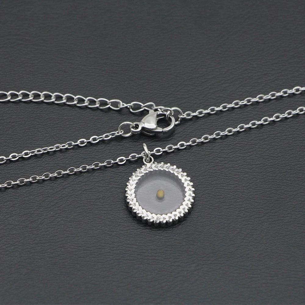 Eternally Faithful™ | Etched Mustard Seed Necklace - Razzled & Bedazzled Boutique