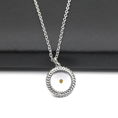 Eternally Faithful™ | Etched Mustard Seed Necklace - Razzled & Bedazzled Boutique